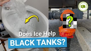 Does Ice Clean Your RV's Black Tank? #rvlife #rvtips #rvhacks #rveducation