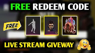 FREE REDEEM CODES GIVEWAY IN FREE FIRE // TITAN INVITATIONAL TOURNAMENT REDEEM CODES GIVEWAY !! FF ! screenshot 2
