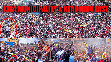 LIVE: Bobi Wine Heads to Kira Municipality & Kyadondo East – Roads Flooded With Supporters! | Day 52