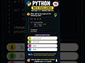 Python Interview Questions Series Ques - 5. #shorts #ytshorts #quiz