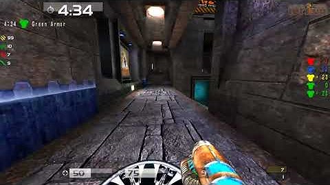 Quake Live: Jeror7 (POV) vs Oaschloch on Aerowalk