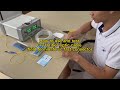 How to use and test ftth fiber optic cable field terminate sc fast connector