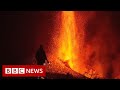 New eruptions from La Palma volcano as lava produced with more force - BBC News