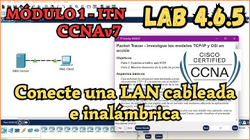 4.6.5 Packet tracer - Conecte una LAN cableada e inalambrica (Resolución)
