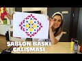 Ocuklar boya le elensin ablon bask almas nasl yaplrodanz renklendirineda demirci