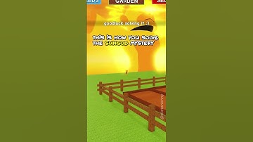 Thumbnail of How to solve the sun god mystery 😱🌻 Grow a Garden Roblox #growagarden #roblox