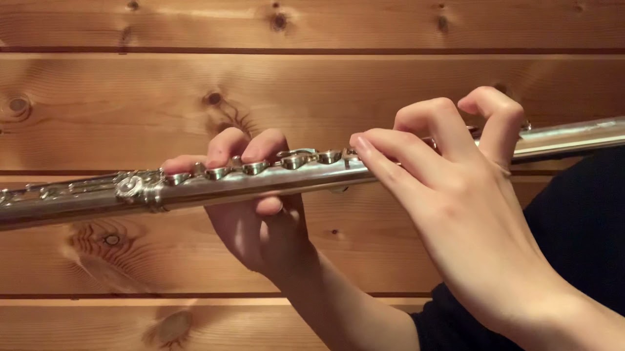 アルテ フルート教則本 第1巻 No.19 A moll - YouTube
