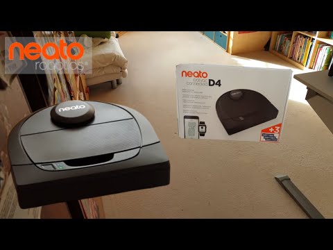 Neato D4 Connected Unboxing & Review (Intelligenter Saugroboter)