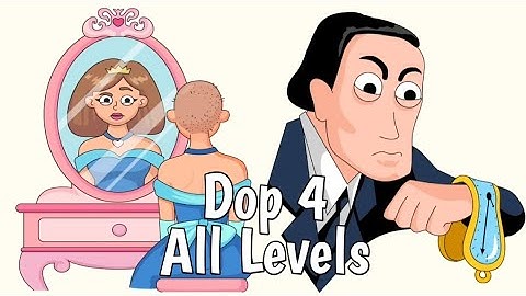 DOP 4 Draw One Part Gameplay Walkthrough Solutions All Levels 201 - 300