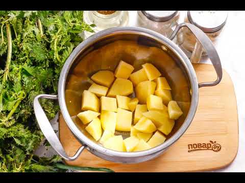 Milk soup with nettle. Recipes of dishes with photos