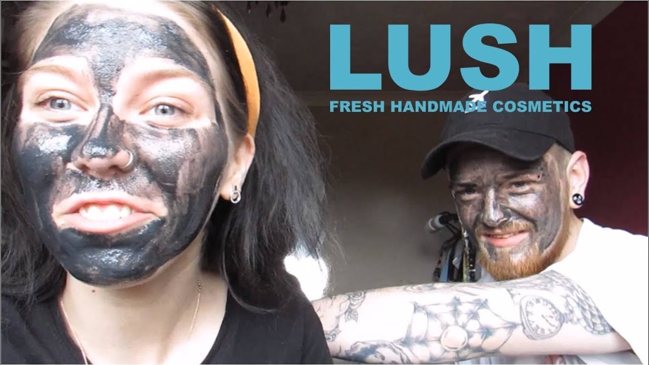 LUSH KITCHEN PRINCE OF DARKNESS FACEMASK REVIEW ft. Bobby J | Maria Joy
