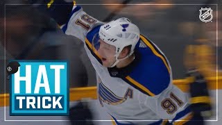 Vladimir Tarasenko records fourth NHL hat trick, wins game in OT