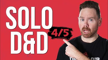 I tried solo D&D, this is what happened.