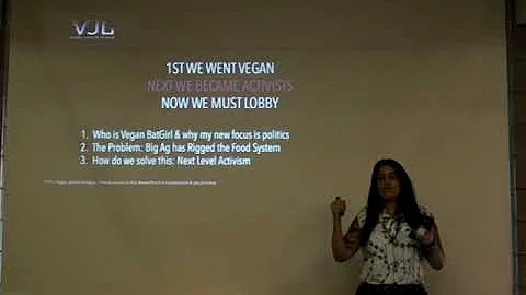 Connie Spence - Vegan Batgirl of the Vegan Justice...