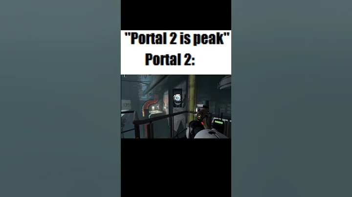 Peakest game ever #memes #halflife2 #portal #portal2 #wheatley #glados #funny #gaming #halflife