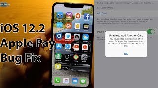 Look down here for more stuff! in this video i'll show you how can fix
the bug ios 12.2 where all of your credit and debit cards are deleted.
email me...