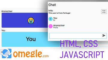 [WIP] I made a fake Omegle with NO backend (html, css and js) - Scripped