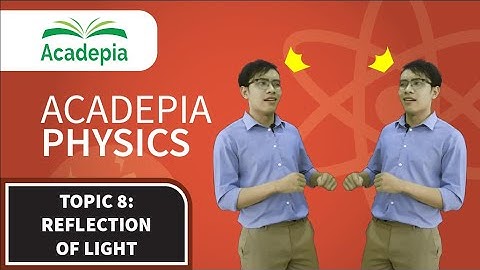ACADEPIA Physics - Vật Lý Bằng Tiếng Anh - Topic 8: Reflection Of Light | #Acadepia