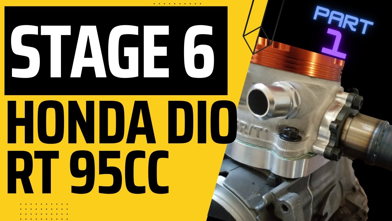 Honda Af18 Dio Stage6 R T95 Build Part 1 Youtube