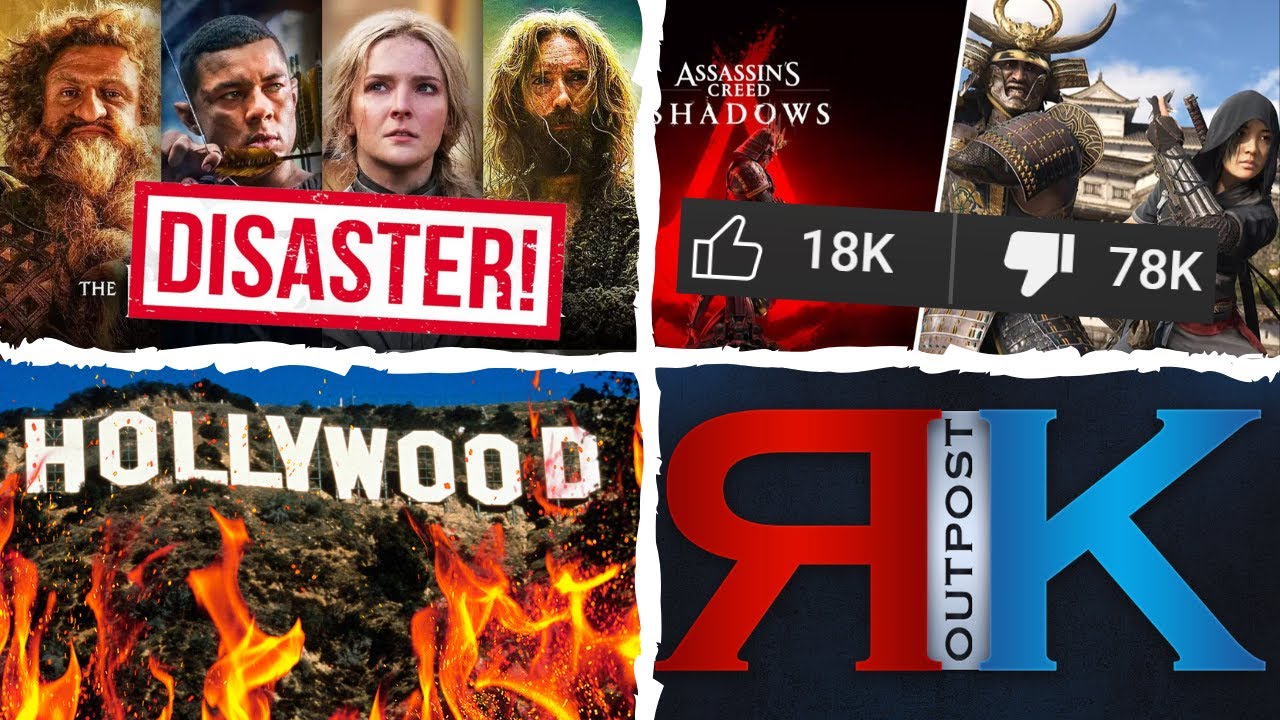 Assassin’s Creed Shadows DESTROYED, Rings of Power Ratings NIGHTMARE, DEI Is Dying In Hollywood