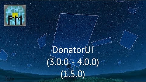 Pocketmine Plugin | DonatorUI v2