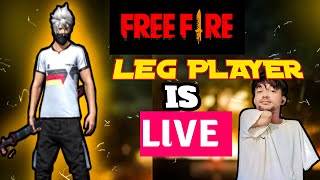 🔴 LIVE 🔴 LEG PLAYER FREEFIRE#freefirelive#xunarff