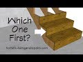 What Goes On First Stair Tread Or Riser? - Building And Construction Tips