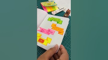 Sticky notes hacks that you didn’t know. #shorts #lifehacks #stickynotes #aesthetic