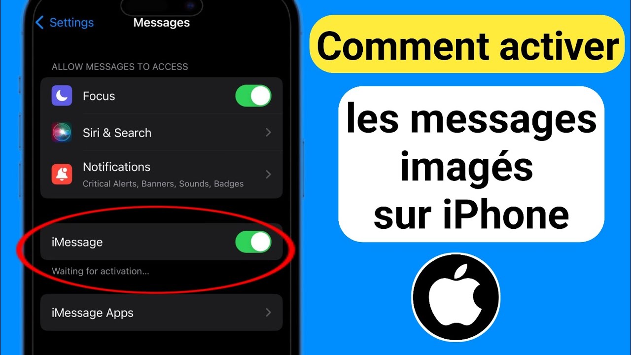 Comment activer iMessage sur iPhone (2024) | Activer iMessage sur