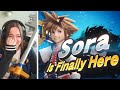 My reaction to Sora finally getting into Smash!