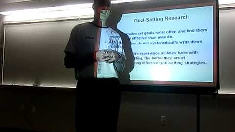 GOAL SETTING LECTURE PART 1