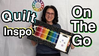 🔥How To Sew Colored Pencil Case ~On The Go Quilt Inspo🎨