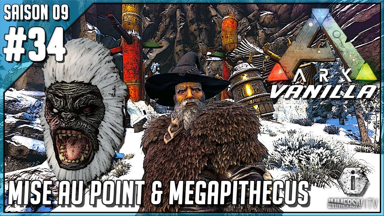 MISE AU POINT - MEGAPITHECUS GAMMA BETA & ALPHA - Ark Survival Evolved ...