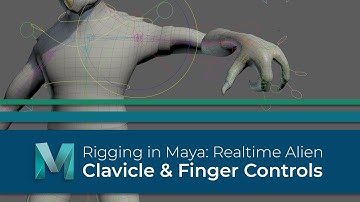 #RiggingInMaya | Part 17 | Clavicles & Fingers