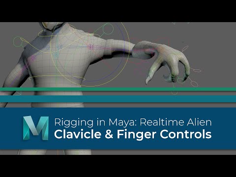 #RiggingInMaya | Part 17 | Clavicles & Fingers