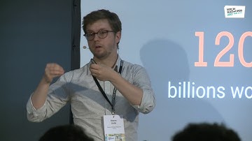 Berlin Buzzwords 2017: Simon Dollé - Feeding Word2vec with tens of billions of items, what could ...