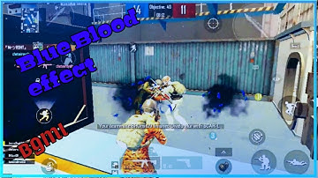 blue blood effect in BGMI |Vanosca Brad