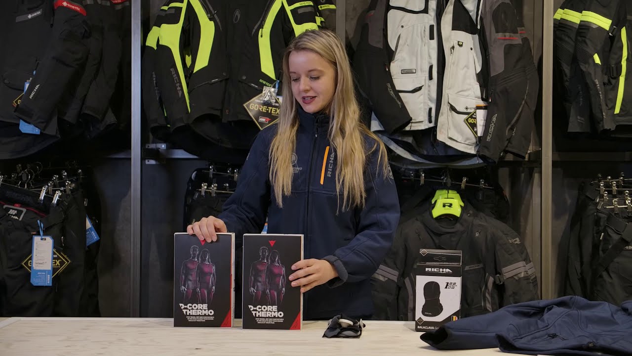 Een must bij motorrijden in de kou -  onderkleding