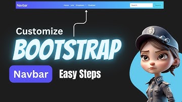 CUSTOMIZE NAVBAR BOOTSTRAP || DESIGN NAVBAR BOOTSTRAP 5 || B CODER