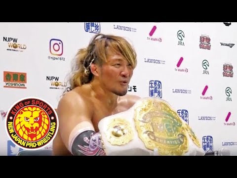 Hiroshi Tanahashi & Jay White : WRESTLE KINGDOM 12 - 7TH MATCH post-match comment