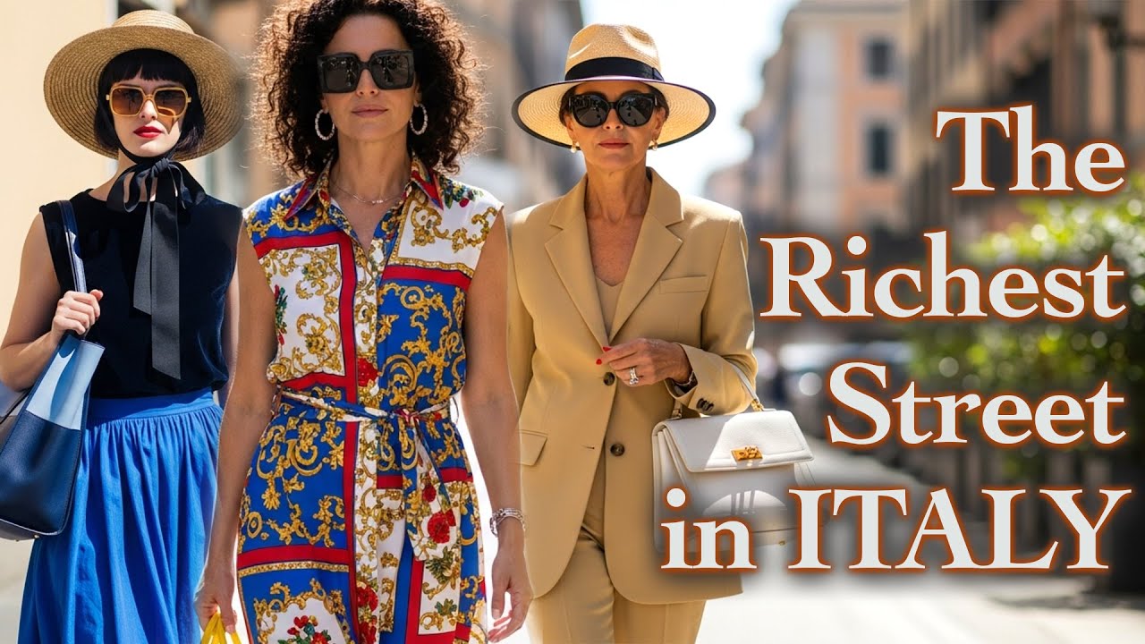 Как одеваются на самой богатой улице Италии – Уличная мода Монтенаполеоне 2025. Люксовый фэшн-влог