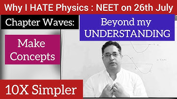 AAKHIR KYUN ?? | Even I Never NEVER Understood Physics | The Concept of WAVES by Dr Piyush Pant