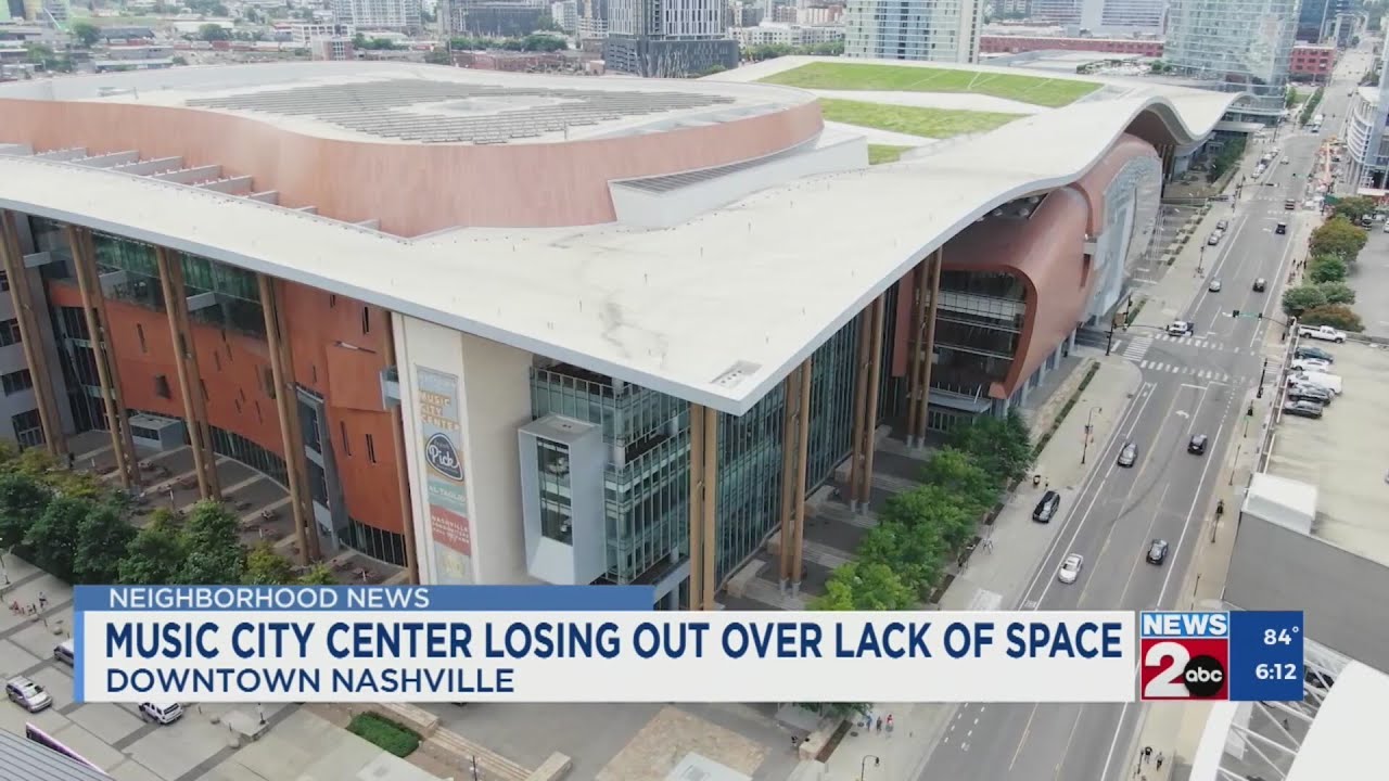 Music City Center losing out over lack of space