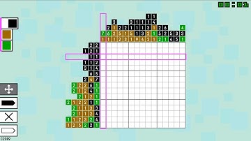 Pic-a-Pix Color 2🧩:  Level 89