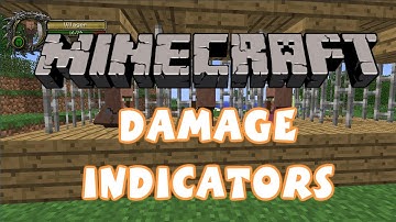 Minecraft - Mod Showcase - Damage Indicator (1.6.2)