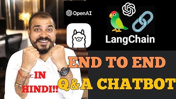 Tutorial 1- End To End Q&A Chatbot Using OpenAI And Open Source LLM