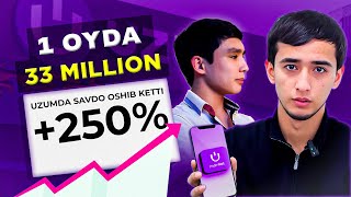 Uzumda 17 yoshli MILLIONER! Savdo 2.5 marta oshdi, mana 40 kunlik rezultat!