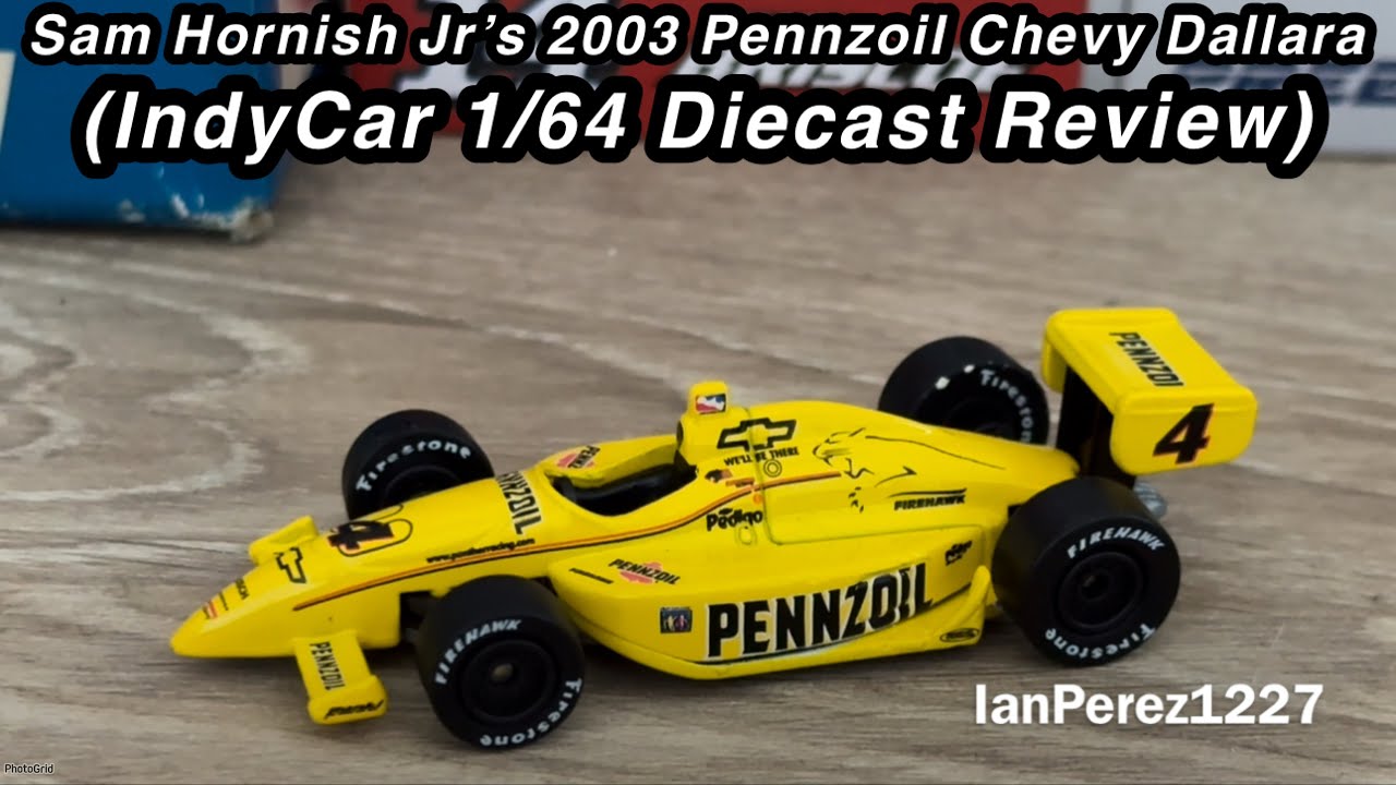 Dallara Indycar #4 Pennzoil 2003 – Sam Hornish Jr. – Action 1/18 Diecast