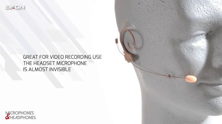 EIKON HCM14EK - PROFESSIONAL CONDENSER HEADSET MICROPHONE