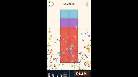 Folding Blocks. Levels 1 - 20. iOS Gameplay. Walkthrough.